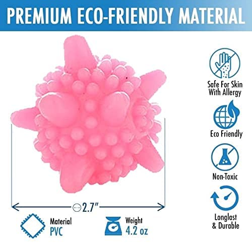12 Pcs Reusable Laundry Balls for Washing Machine. Strong & Dursble. Last Long Upto 5 Years. - Image 3