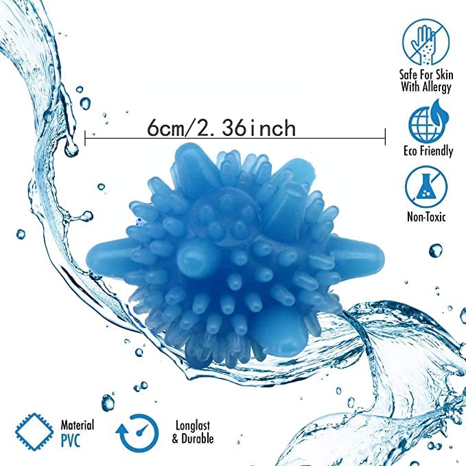 12 Pcs Reusable Laundry Balls for Washing Machine. Strong & Dursble. Last Long Upto 5 Years. - Image 2