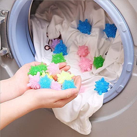 12 Pcs Reusable Laundry Balls for Washing Machine. Strong & Dursble. Last Long Upto 5 Years. - Image 6